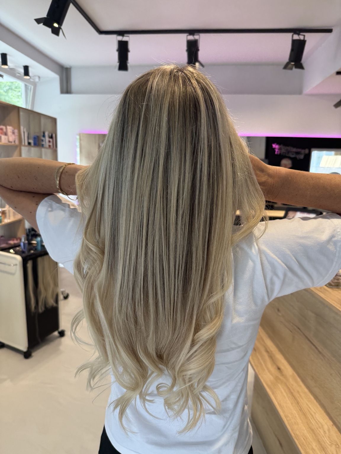 Blond mit Dimension